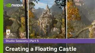 Creating a Floating Castle in Blender & Photoshop w/ Sweeper3D Part 5: Early Detailing