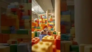 Smart Hamster Exploring a DIY Playground! #DIYpet #hamsters #cuteanimals #viralshorts #cutehamsters