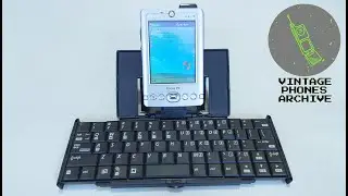 DELL Axim X3 Pocket PC with foldable portable keyboard - Windows Mobile PDA from 2004