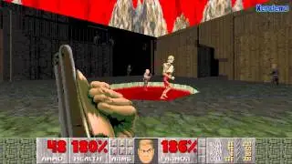 Doom II - Map 25: Bloodfalls