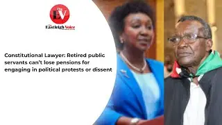 Lawyer: Retired public servants can&rsquo;t lose pensions for engaging in political protests or dissent
