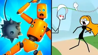 RAGDOLL BREAK vs DRAW A LINE (fly Puzzle), Walkthrough Relaxing  Gameplay, Trending Videos.