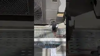 LG vrf system outdoor installation site experience at Dubai #hvac #airconditioner #live #experience