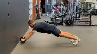 Ab Wheel Standing Rollout