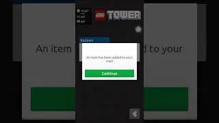 Lego tower reedem code