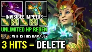 DON'T Sleep On Enchantress | Unlimited HP Regen 3 Hits K.O Holy Locket + Silver Edge Impetus Dota 2