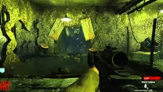 CoD WaW Custom Zombie Map Fallout assault center First Attempt SOLO (PC) ᴴᴰ