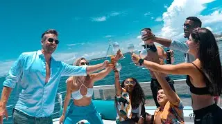Barry&rsquo;s Miami Yacht Workout Party &ndash; Fitness, Fun & Coastal Vibes | Miami Beach 4K