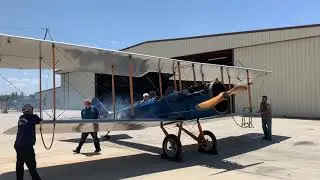1918 Standard J-1 engine run