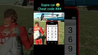 Cheat code for Supra Car in Indian bike driving 3D #gta #indianbikedriving3d #shorts #short
