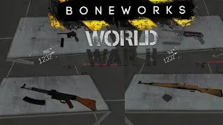 Boneworks Custom Weapons Showcase (WW2 - Germany) #Shorts #Short
