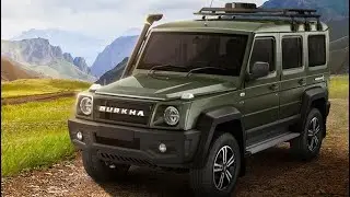 Force Gurkha 2025 Dark Green 💚 Real Off-Road Beast | Full Review | India Cars