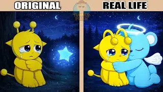 Best TikToks of Incredibox Sprunki: Simon & Sky Under Star Light ✨💔 | Original vs Plush Toys