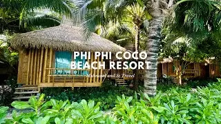 Phi Phi Coco beach Resort Room Tour & Beach Massage Spa in Phi Phi Island