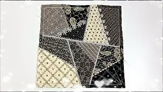 In The Hoop Crazy Patch Quilt Block   From Kreative Kiwi