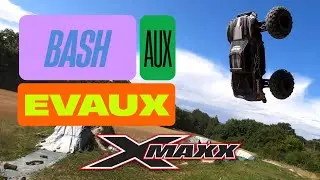 Bash aux Evaux #traxxas #xmaxx8s #bash #jump #offroad #rccar #rc #backflip #crash