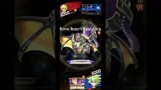 Yugioh Duel Links: Roa Summons Royal Rebel&rsquo;s Hard Rock #yugioh #duellinks #yugiohsevens