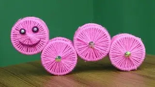Best reuse ideas - Wool Craft Designs For Home Decor - Woolen Showpiece Making- Woolen art and craft