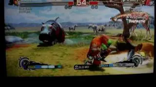 SSF4: XblackvegetaX (Rog) vs EMP Sabin (Rose) - Ranked Match