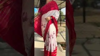 Buy this exclusive Semi Mysore Silk Saree 🥻Order on WhatsApp +919535520171. #mysoresilk