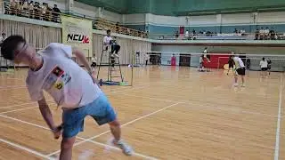 2026彰師大盃 乙組男單8強 沒有隊名的陳文宜 陳文宜 vs 成銘顧問勝美牧場嘉大 鄭之鈞