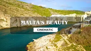 Malta's Beauty by Drone | Xlendi, Gozo Island [4K]