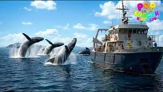 Ocean Animals Song | Learn Ocean Animals Songs and Actions | Kids Songs and Nursery Rhymes