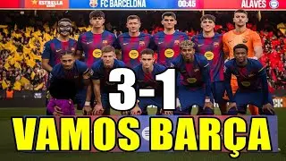 EL BAR&Ccedil;A GANA 3-1 CON DOBLETE DE DANI OLMO, PERO SEGUIMOS SIN RECUPERAR EL ESP&Iacute;RITU