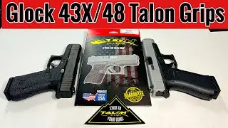 Glock 43X Talon Grip Install