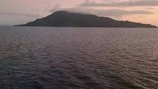 CINEMATIC VIEW OF SOUTHERN LEYTE PHILIPPINES FROM PORT OF COKALIONG BOAT BOUND FOR SURIGAO | KUAN