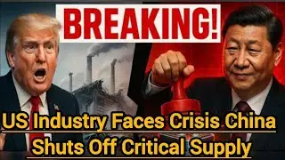 US Industry Faces Crisis as China Shuts Off Critical Supply