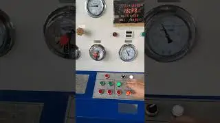 DN900 shell test and seat test butterfly valve test bench
