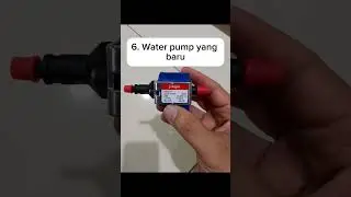Cara ganti water pump steam iron Philips.