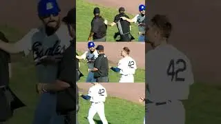 Umpire ejected for making contact with a player in Frontier League #baseball #umpire