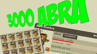 [Dofus] - FARM 3000 CAPTURES ABRA - BILAN 🤩