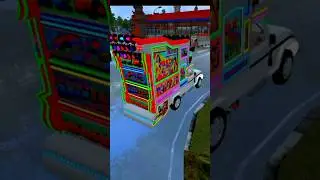 छोटे छोटे बच्चों ने बुलाया डीजे ! Dj pickup game bus Simulator Indonesia #shorts #viralvideo