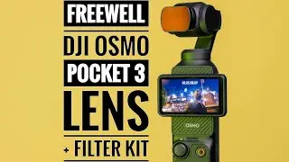 Freewell Macro / Wide Angle / Anamorphic Lens Kit for DJI Osmo Pocket 3