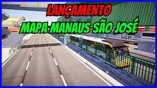 🔴Gameplay Novo Mod Mapa Manaus S&atilde;o Jos&eacute; | Linha BRT 600 | Proton Bus Simulator | Mods | PBS | PBSU