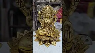 Brass Super Fine Laxmi Ganesh Statue 7.5 inch / For Inquiry : 9769047364