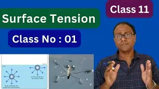 Surface Tension and Surface Energy |Basic Concept|Tuhin Sir|Class 11 Physics