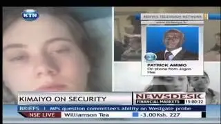 David Kimaiyo on security