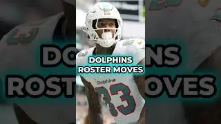 Miami Dolphins Make A PAIR Of Roster Moves! #shorts #nfl #miamidolphins