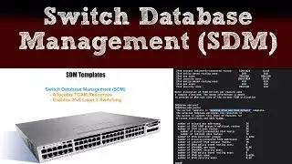 Enable IPv6 Multilayer Switching & Reallocate TCAM Resources with Switch Database Management (SDM)