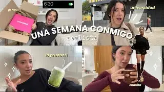 la realidad de una SEMANA en mi vida | me sincero ,uni, eventos, haul✨