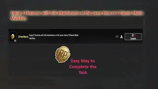 Equip 2 Firearms With Full Attachments at The Same Time in 5 Classic Mode Matches Friend Boost BGMI