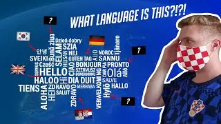 CAN I GUESS WHAT LANGUAGE THIS IS??? | Languages of the World Quiz