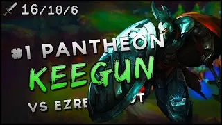S7 | Keegun #1 Pantheon vs Ezreal BOT | Ranked League VOD