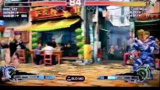 スーパーストリートファイターⅣ AE :  KING_927 (Cody) vs Code-Misato (Cammy)