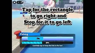 How to fish on mobile in anime life #roblox #animelife #shorts 