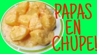 &iquest;COMO HACER PAPAS EN CHUPE🤔? I RECETA MUY FACIL I COCINANDO CON DUSAYE.